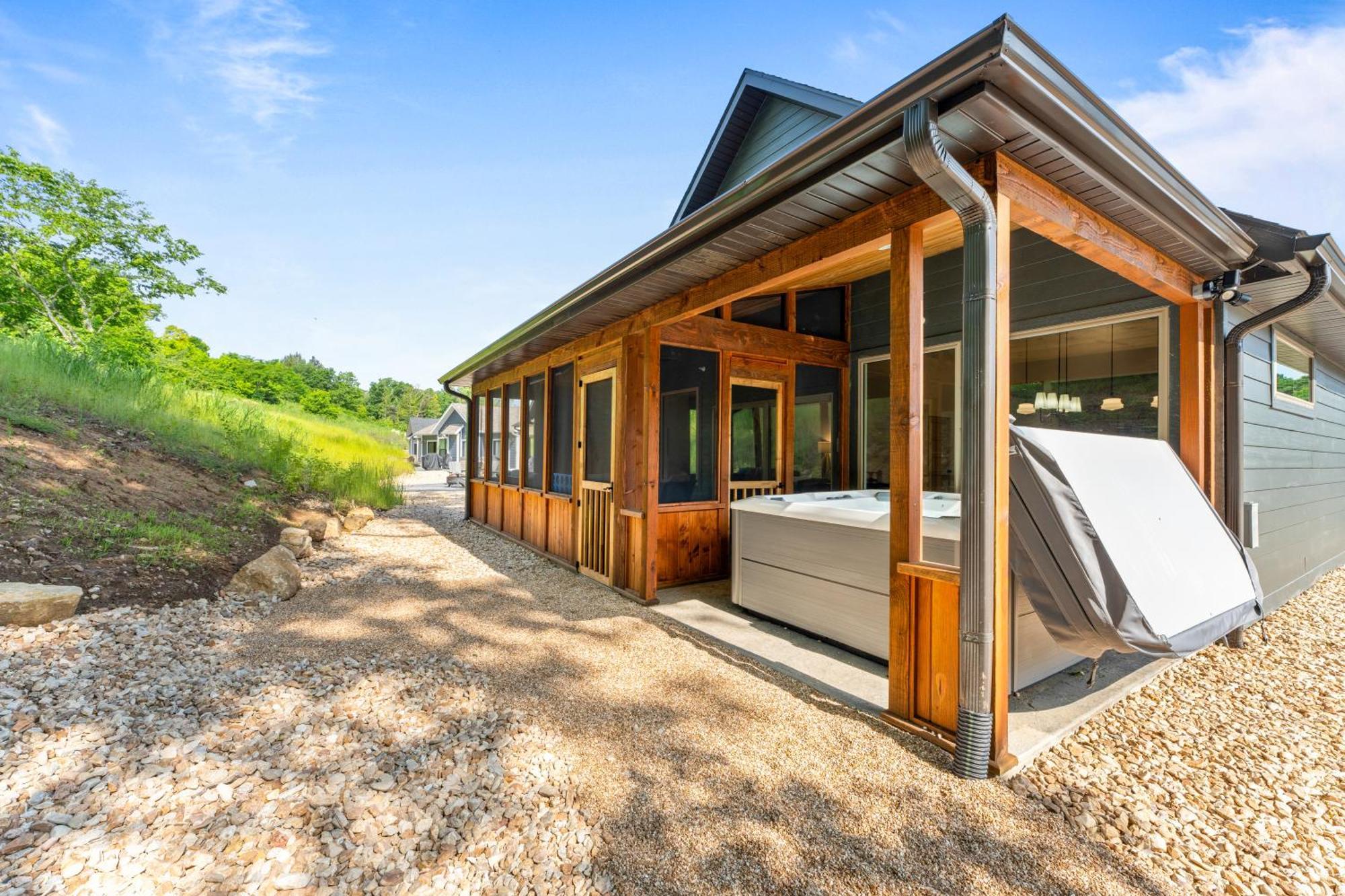 New Ozark Oasis Luxe Cabin Retreat With Hot Tub Hollister Luaran gambar